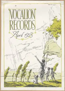 Vocalion Records Bulletin, 1923
