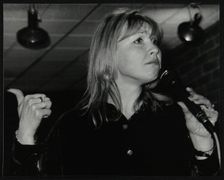 Vocalist Tina May at The Fairway, Welwyn Garden City, Hertfordshire, 7 March 1999. Creator: Denis Williams