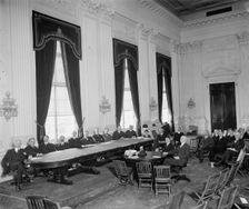 Vocational training hearing, between 1910 and 1920. Creator: Harris & Ewing