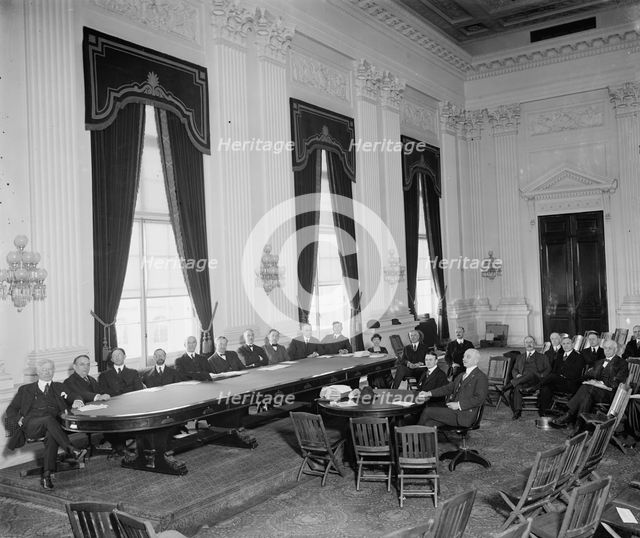 Vocational training hearing, between 1910 and 1920. Creator: Harris & Ewing.