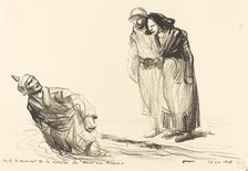 Voila le Moment de te Chantes "Wacht am Rhein", 1914/1919. Creator: Jean Louis Forain