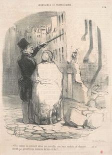 Vois comme ils m'avaient abimé ..., 19th century. Creator: Honore Daumier