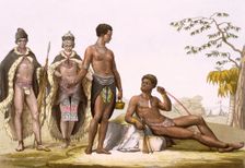 Vol II Gonqui Hottentots of the Cape?, c1820-39. Creator: Gallo Gallina (1796-1874)