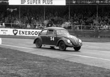 Volkswagen Beetle, M.J. Griffin, Goodwood Members Meeting 1958. Creator: Unknown