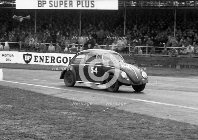 Volkswagen Beetle, M.J. Griffin, Goodwood Members Meeting 1958. Creator: Unknown.