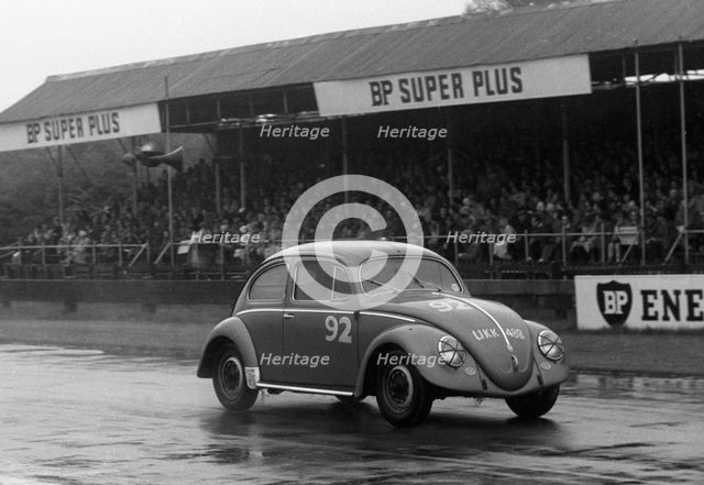 Volkswagen Beetle, R. Vaughan, Goodwood Members Meeting 1959. Creator: Unknown.