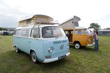 Volkswagen camper van at V Dub Island event, Isle of Wight 2013