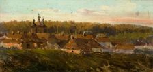 Volhynian Village, c1864. Creator: Jozef Szermentowski