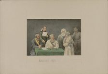 Volost Court, 1862. Creator: Znamensky, Mikhail Stepanovich (1833-1892)