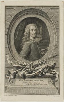 Voltaire, 1762. Creator: Etienne Ficquet