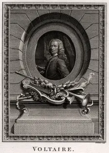 Voltaire 1774. Artist: W Walker