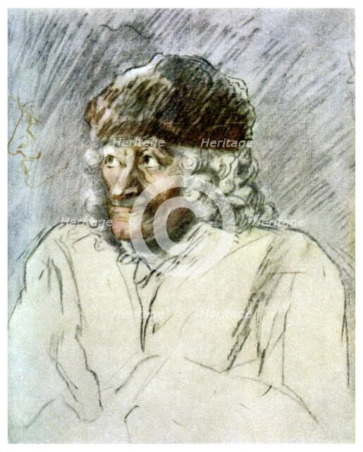 Voltaire, French writer, 18th century (1956). Artist: Unknown