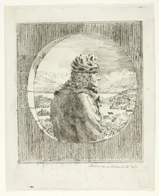 Voltaire Seen in Profile, n.d. Creator: Jean Huber