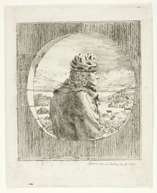 Voltaire Seen in Profile, n.d. Creator: Jean Huber