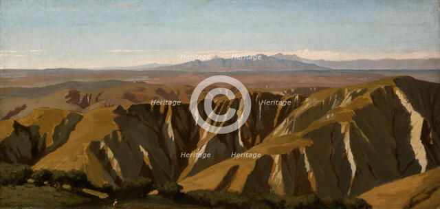 Volterra, 1860. Creator: Elihu Vedder.