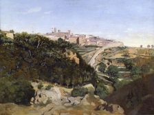 Volterra 1834. Artist: Jean-Baptiste-Camille Corot