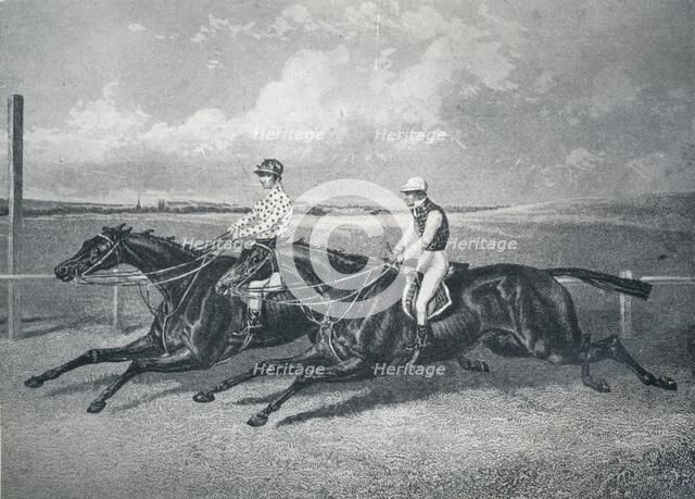 'Voltigeur and the Flying Dutchman', 1847-1874, (1911). Artist: Unknown.