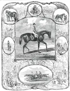 Voltigeur, the Winner of the Derby Stakes, 1850, (1850). Creator: Smyth