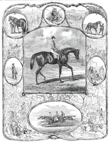 Voltigeur, the Winner of the Derby Stakes, 1850, (1850). Creator: Smyth