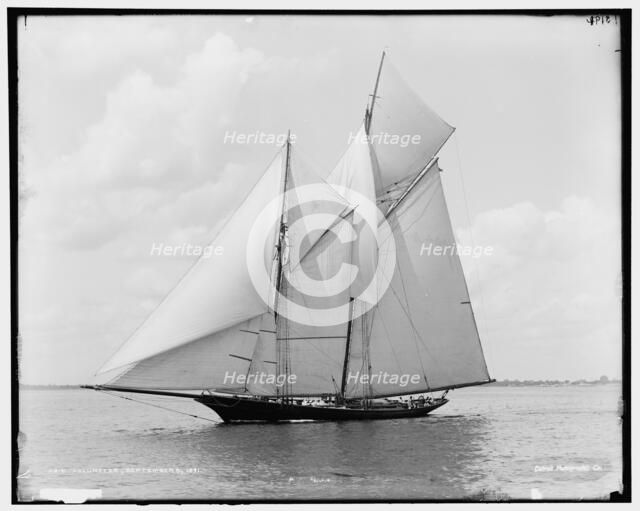 Volunteer, 1891 Sept 8. Creator: Unknown.