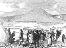 Volunteer rifle-match at Folkestone, 1869. Creator: Unknown