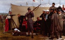 Volunteers at the Firing-Point, 1866, 1866. Creator: Henry Tanworth Wells