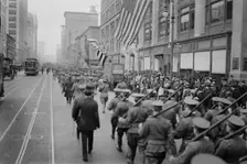 Volunteers, New York, 1917 and 1918. Creator: Bain News Service