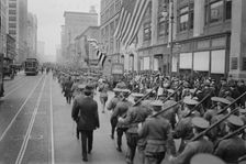 Volunteers, New York, 1917 and 1918. Creator: Bain News Service