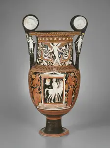 Volute Krater (Mixing Bowl), 330-320 BCE. Creator: White Saccos Group