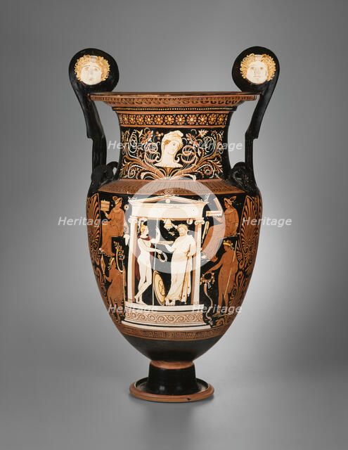 Volute Krater (Mixing Bowl), About 340 BCE. Creator: Painter of Copenhagen 4223.