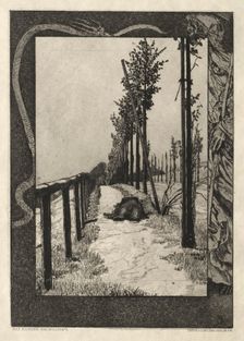 Vom Tode I, (Opus II, 1889) No. 4. Creator: Max Klinger (German, 1857-1920)