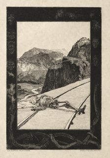 Vom Tode I, (Opus II, 1889) No. 8. Creator: Max Klinger (German, 1857-1920)