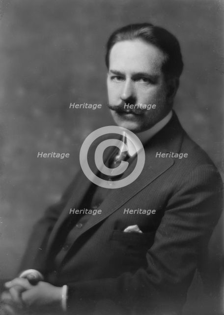 Von Ende, Mr., portrait photograph, 1917 Oct. 13. Creator: Arnold Genthe.