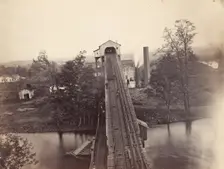 Von Storch Breaker, Del. & Hudson Canal Co., c. 1863-1865. Creator: Thomas H. Johnson