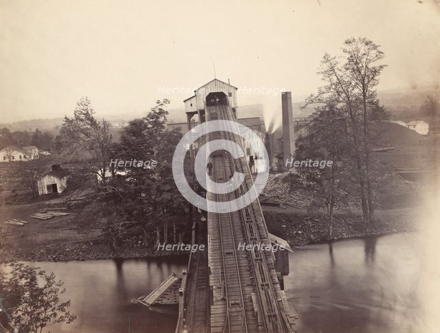 Von Storch Breaker, Del. & Hudson Canal Co., c. 1863-1865. Creator: Thomas H. Johnson.