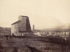 Von Storch Shaft, Del. & Hudson Canal Co., c. 1863-1865. Creator: Thomas H. Johnson