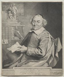 Vondel, 1657. Creator: Cornelis de Visscher (Dutch, 1628/29-1658)