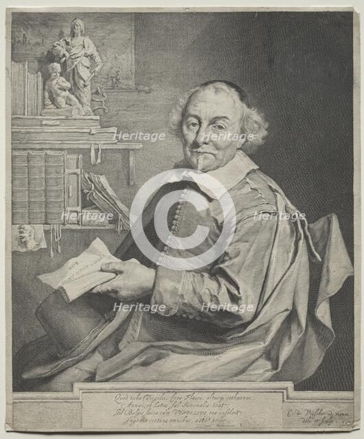 Vondel, 1657. Creator: Cornelis de Visscher (Dutch, 1628/29-1658).