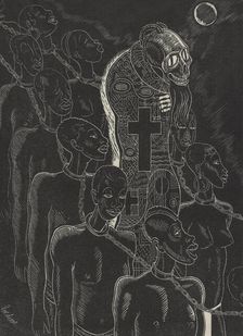 Voodoo Coming into Haiti, ca.1935 - 1943. Creator: Richard A Loederer