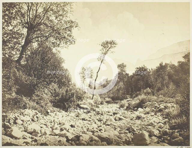 Voreppe (Dauphine), c. 1855. Creator: Edouard Baldus.