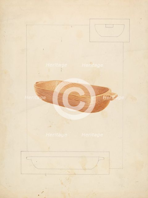 Vat, c. 1936. Creator: Floyd R. Sharp.
