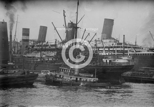 VATERLAND, Hoboken, 12/11/14, 1914. Creator: Bain News Service.