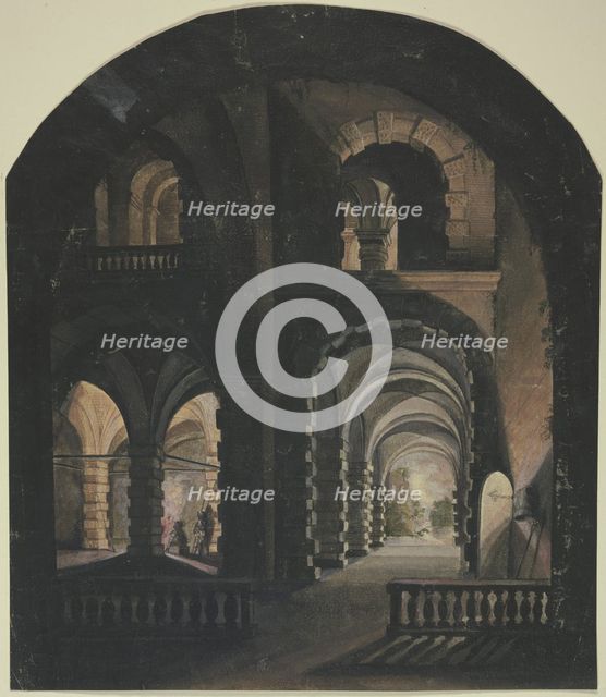 Vault by torchlight. Creator: Abraham Steenwijck.