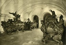 Vault of the Hapsburgs in the Capuchin Church, Vienna, Austria, c1935. Creator: Unknown