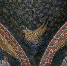 Vault mosaic from the Mausoleum of Galla Placida, 5th century