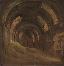 Vaulted Interior. Creator: Francois-Marius Granet