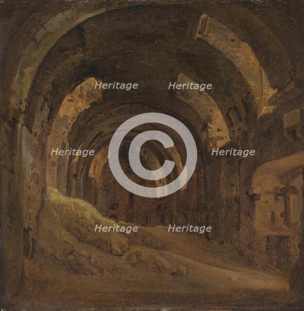 Vaulted Interior. Creator: Francois-Marius Granet.