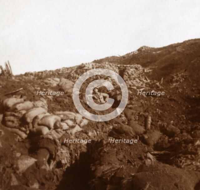 Vauquois, northern France, c1914-c1918. Artist: Unknown.