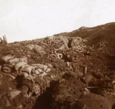 Vauquois, northern France, c1914-c1918