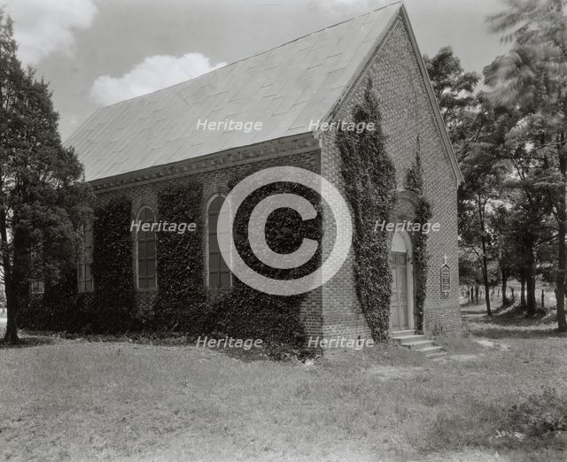 Vauter's Church, Loretto vic., Essex County, Virginia, 1930. Creator: Frances Benjamin Johnston.